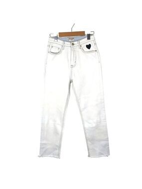 MOTHER Unique The Looker Ankle Fray Girl Crush Size 27